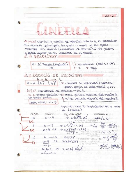 Solution Quimica Batx Cinetica Studypool