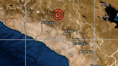 Arequipa Sismo De Magnitud 3 4 Se Registró En Maca Radio Onda Azul