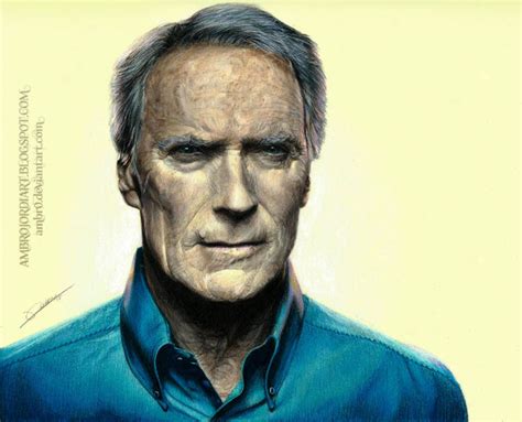 Clint Eastwood By Ambr0 On Deviantart