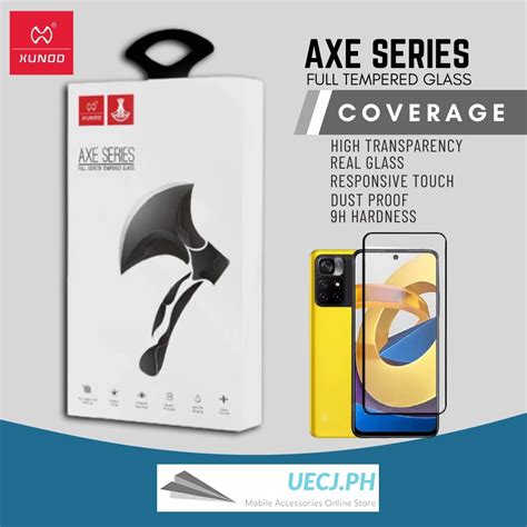 Poco M Pro G Poco M Xundd Axe Series Full Tempered Glass Premium