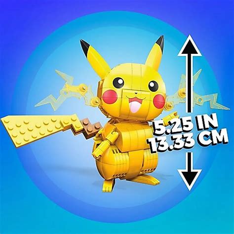 MATTEL Mega Construx Pokémon large Pikachu figura 211 pieces iPon