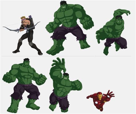 Character Bios And Art For Avengers Assemble And Hulk And The Agents Of Smash — Geektyrant