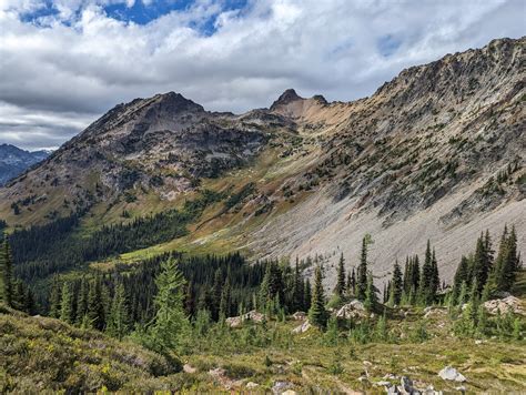 Stiletto Spur Trail Twisp Pass Via Dagger Lake Stiletto Lake Copper