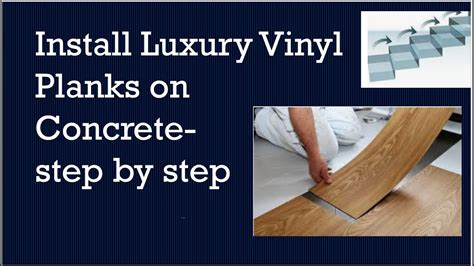 How To Quickly Install Glue Down Vinyl Plank Flooring On Concrete