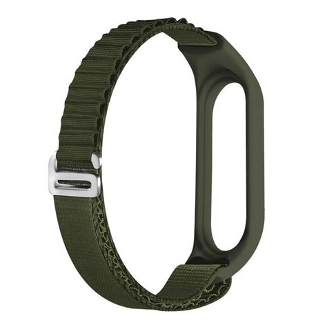 Opaska Pasek Bransoleta Nylon Pro Xiaomi Mi Band Army Green