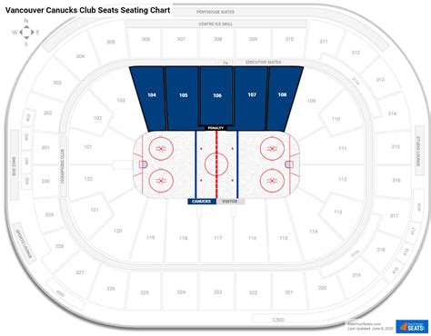 Rogers Arena Vancouver Seating Chart With Seat Numbers