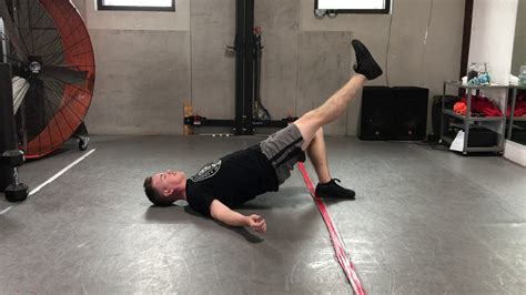 Glute Bridge Single Leg Iso Hold Youtube