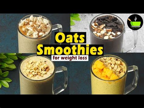 Oats Smoothie For Weight Loss No Milk No Curd No Sugar Oats