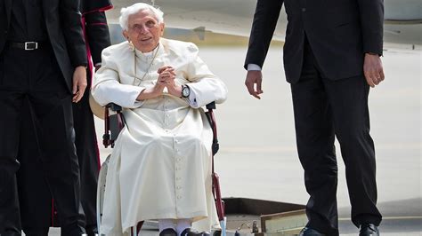 Emeritierter Deutscher Papst Benedikt XVI Sehr Krank NDR De Kultur