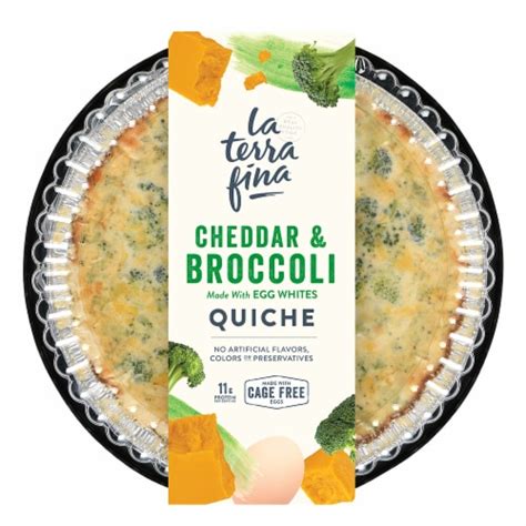 La Terra Fina® Cheddar & Broccoli Quiche, 23 oz - Fry’s Food Stores