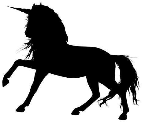 Unicorn Silhouette Clip Art at GetDrawings | Free download