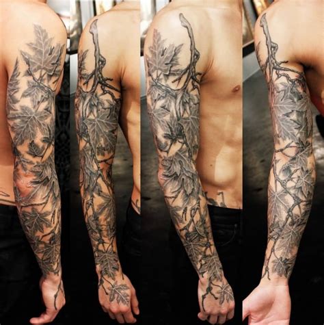 10 Perfect Black And Grey Sleeve Tattoo Ideas 2024