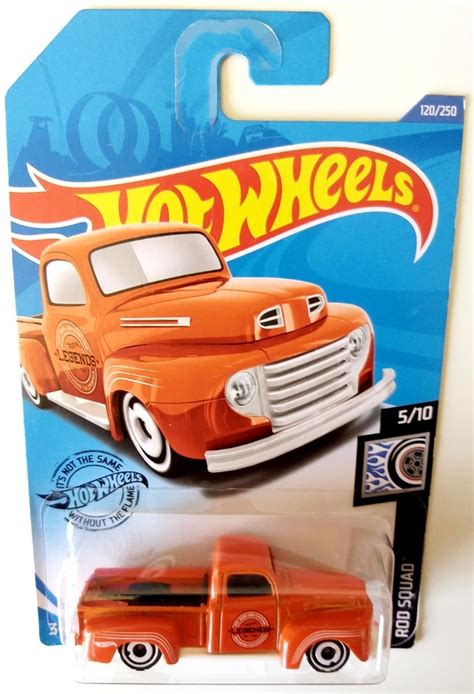 Hot Wheels Ford F Naranja Rod Squad Mercado Libre