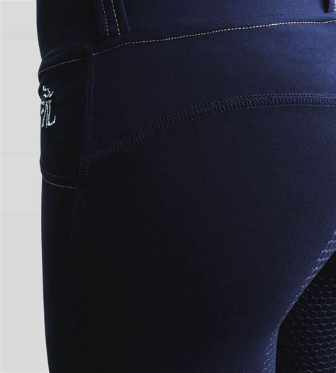 Pantalon D Quitation Full Grip Good Vibes Bleu Marine In