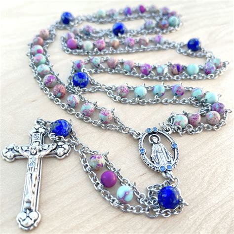 Azure Grace Ladder Born Again Rosaries