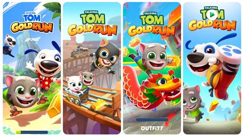 Talking Tom Gold Run Lost City Update Vs Mining Cart Update Vs China