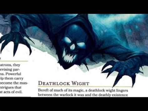 D&D: DeathLock Wight 5e - YouTube