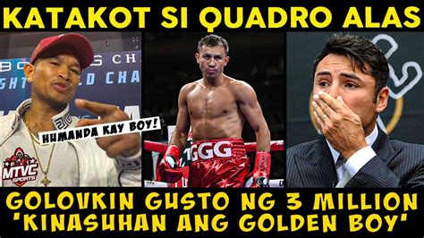 Quadro Alas May Katakot Na Hamon Kay Butler Ggg Kinasuhan Golden Boy