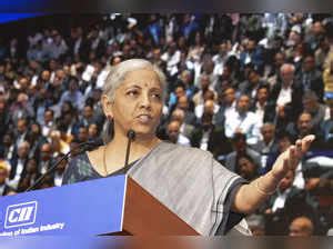 Nirmala Sitharaman Fm Sitharaman Bats For A Bigger Manufacturing Play