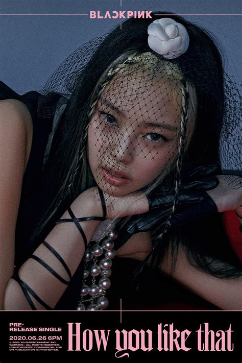 200617 BLACKPINK How You Like That JENNIE Image Teaser R BlackPink