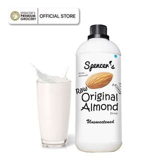 Jual Spencer S Raw Almond Original Unsweetened 1000ml Shopee