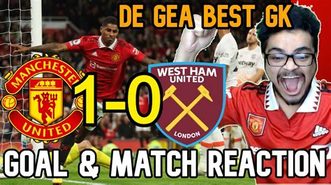 UTD FAN GOES CRAZY MAN UTD VS WEST HAM REACTION 1 0 Manchester United