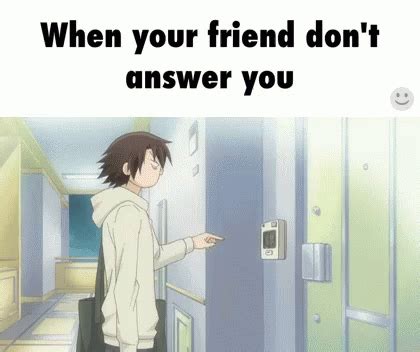 person standing  front   door      friend