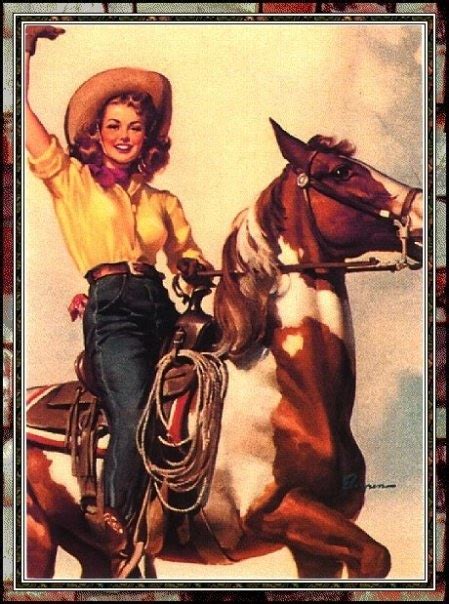 Best Dorman Burns Cowgirl Art Prints Images On Pinterest Burns