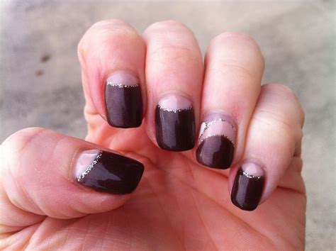 Pink And Brown Simple Nail Designs Nail Designs Nails