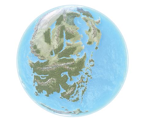 Rob Mccalebtai Flowers Golarion World Map