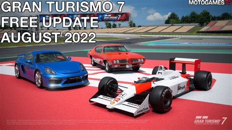 Gran Turismo August Free Update Update Trailer