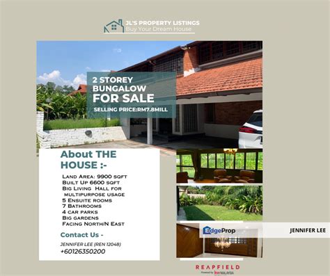 2 STOREY BUNGALOW HOUSE DAMANSARA HEIGHTS FOR SALE For Sale RM7