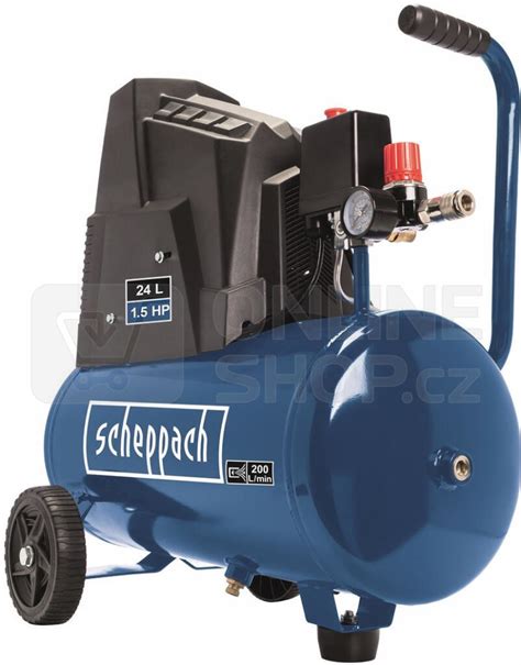 Scheppach HC 30 OX bezolejový kompresor 24 l ONLINESHOP cz