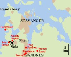 Maps of Stavanger Norway and the region - Stavanger.travel