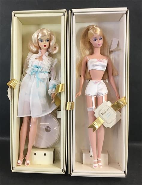 Lot 2 SILKSTONE BARBIES INCLUDING THE INGENUE AND LINGERIE