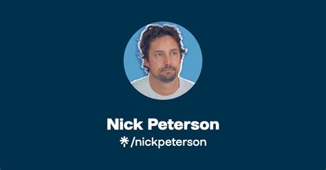 Nick Peterson Instagram Facebook Tiktok Linktree