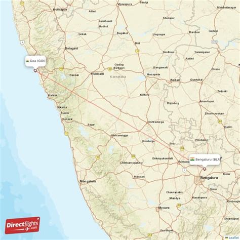 Direct Flights From Goa To Bengaluru Goi To Blr Non Stop