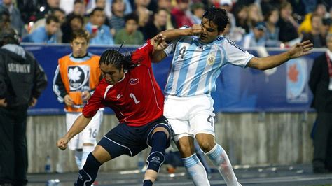 Viejos Conocidos En 2007 Argentina Goleó A Chile En Una Semifinal Muy