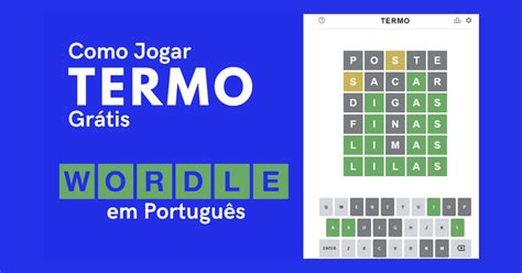 Jogos Parecidos Com Termo - Aprenda como funciona o jogo TERMO (versão em português do popular Wordle)