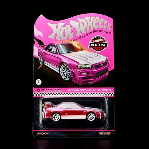 Hot Wheels Rlc Exclusive Pink Editions Nissan Skyline Gt R This Skyline Gt R Is Hot
