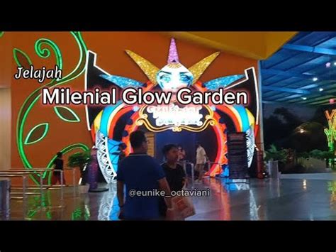 Milenial Glow Garden Jatim Park Batu Youtube