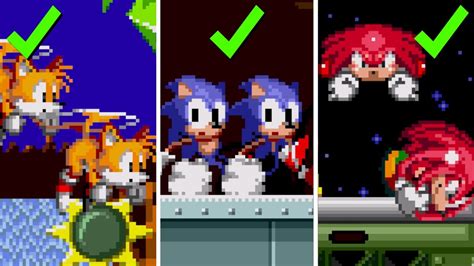 Sonic Sonic Tails Tails Knuckles Knuckles D Sonic Mods