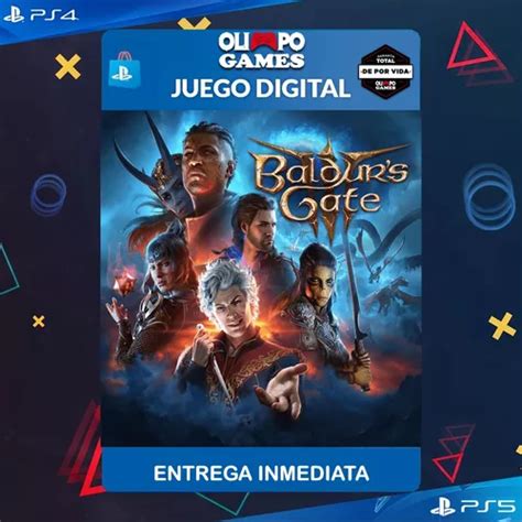 Baldurs Gate 3 Ps5 Digital Original Mercadolibre