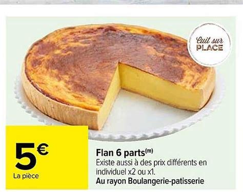 Promo Flan 6 Parts Chez Carrefour ICatalogue Fr