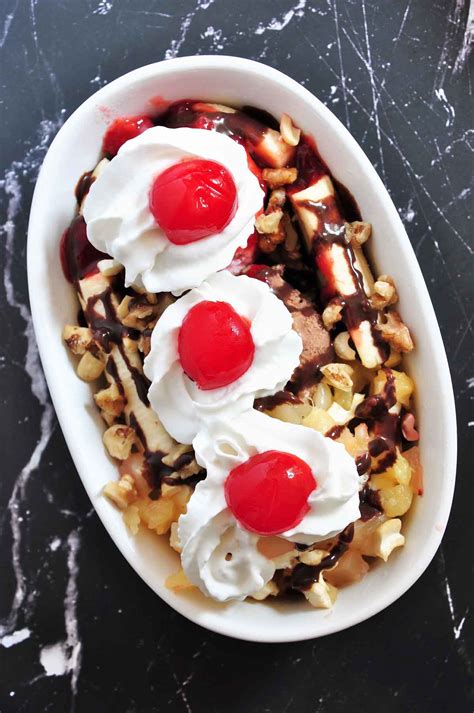 Banana Split Ice Cream Recipe