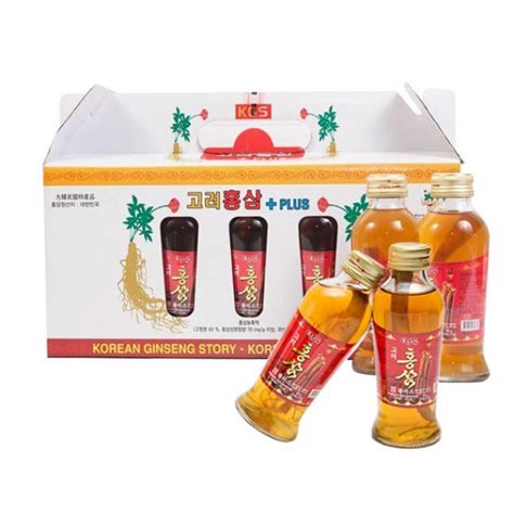 Nước Hồng Sâm Có Củ Kgs Korean Red Ginseng Story Plus Hộp 10 Chai Giá Bao Nhiêu Mua Ở Đâu