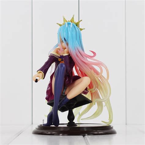 No Game No Life Shiro Anime Action Figure Sexy Model 15cm 1 7 Scale