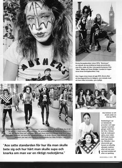 Rock N Roll Magazine Swed Ace Frehley The Rogue Who