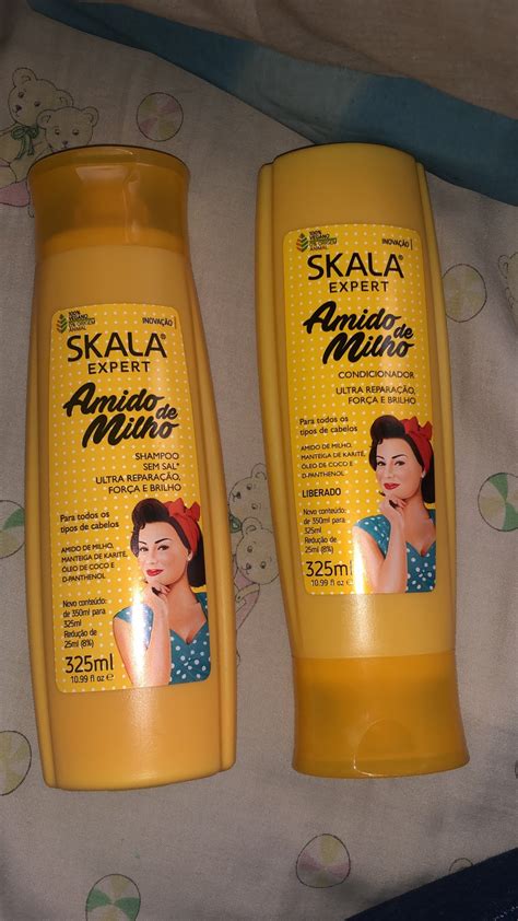 Crie Beleza RESENHA DA LINHA SKALA AMIDO DE MILHO SHAMPOO E