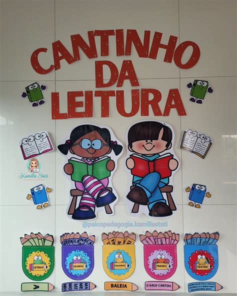 Cantinho Da Leitura Psicopedagoga Kamilla Stati